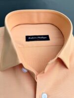 Kalvin Phillips Peach Formal Shirt - Image 3
