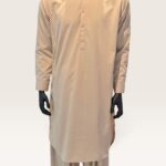 Kalvin Phillips Beige Shalwar Kameez