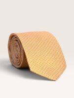 Kalvin Phillips Apricot Orange Micro Dot Tie