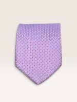 Kalvin Phillips Lilac Tonal Dot Tie - Image 2